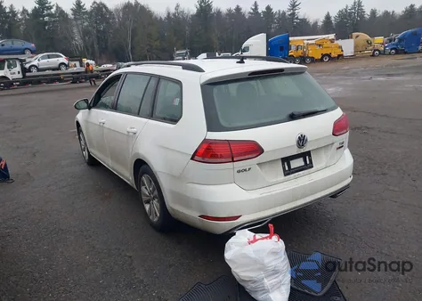 2018 Volkswagen Golf Sportwagen S from USA, damaged, VIN 3VW217AU2JM766601